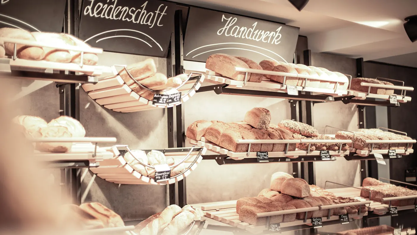 Verkaufstheke im Geschäft in der Kanzleigasse